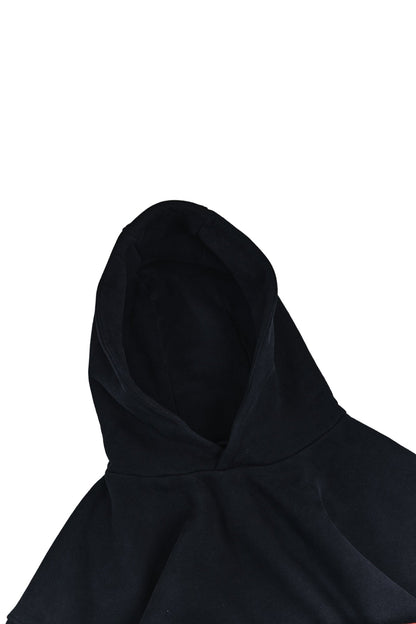 550 GSM COZY HOODIE | BLACK