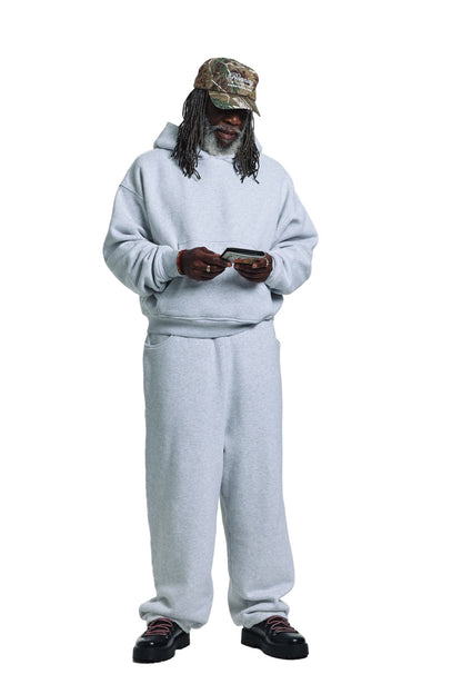 550 GSM COZY HOODIE | GRAY