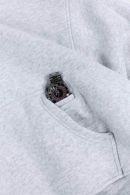 550 GSM COZY HOODIE | BLACK