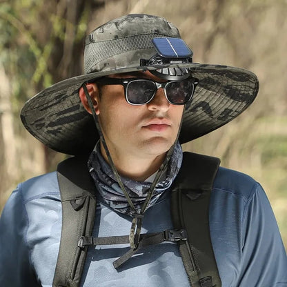 🔥Summer Hot Sale 49% OFF⚡2026 New Ultralight Solar Fan Sun Hat🎁