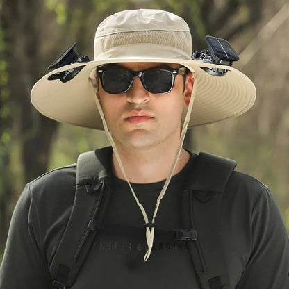 🔥Summer Hot Sale 49% OFF⚡2026 New Ultralight Solar Fan Sun Hat🎁
