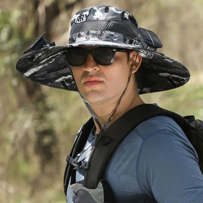 🔥Summer Hot Sale 49% OFF⚡2026 New Ultralight Solar Fan Sun Hat🎁