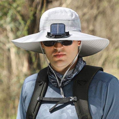 🔥Summer Hot Sale 49% OFF⚡2026 New Ultralight Solar Fan Sun Hat🎁