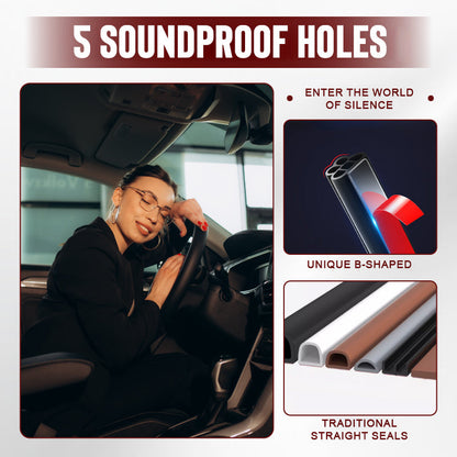🔥50%OFF New Year Sale🔥 Car Noise Reduction Dust-proof Rubber Seal Strip