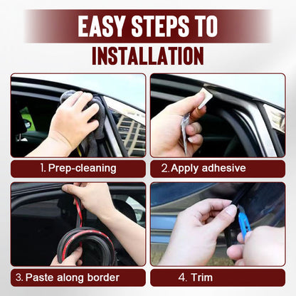🔥50%OFF New Year Sale🔥 Car Noise Reduction Dust-proof Rubber Seal Strip