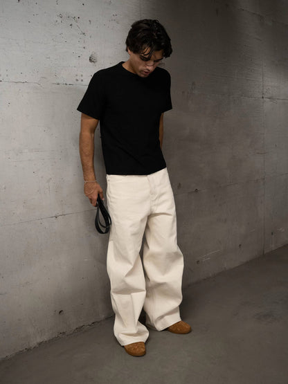 13OZ WIDE LEG RAW DENIM