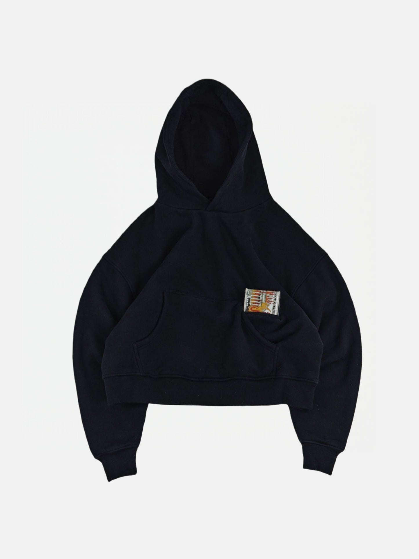 550 GSM COZY HOODIE | BLACK