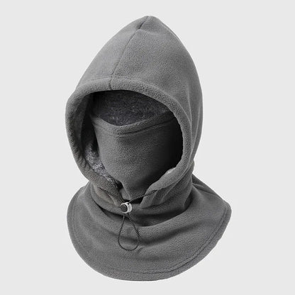 One-piece warm mask hat, Outdoor cycling windproof warm hat with neck mask