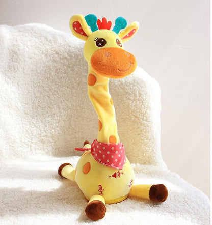 🎉🏆Flash Sale⚡ 50K+ SOLD! Almost Gone-💥🎉 Best-Selling Musical Giraffe Toy – Sings, Dances & Repeats What You Say! 🦒🎵🗣️