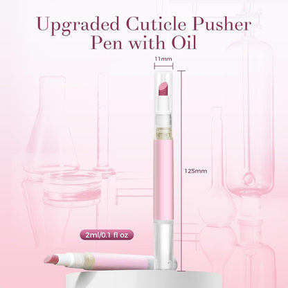 🔥🖌️Cuticle Pusher Pen 2.0 – More Oil, More Glow, Same Effortless Care