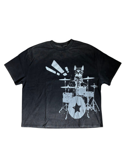 "PURRCUSSION" TEE