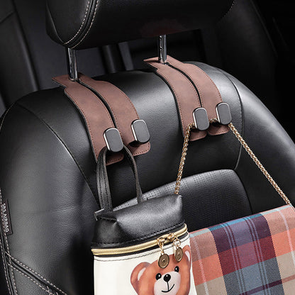 🧥 Seat Back Hanger – Perfect for Bags, Coats & More (No Spills, No Tipping)