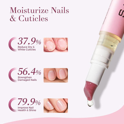 🔥🖌️Cuticle Pusher Pen 2.0 – More Oil, More Glow, Same Effortless Care