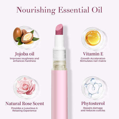 🔥🖌️Cuticle Pusher Pen 2.0 – More Oil, More Glow, Same Effortless Care