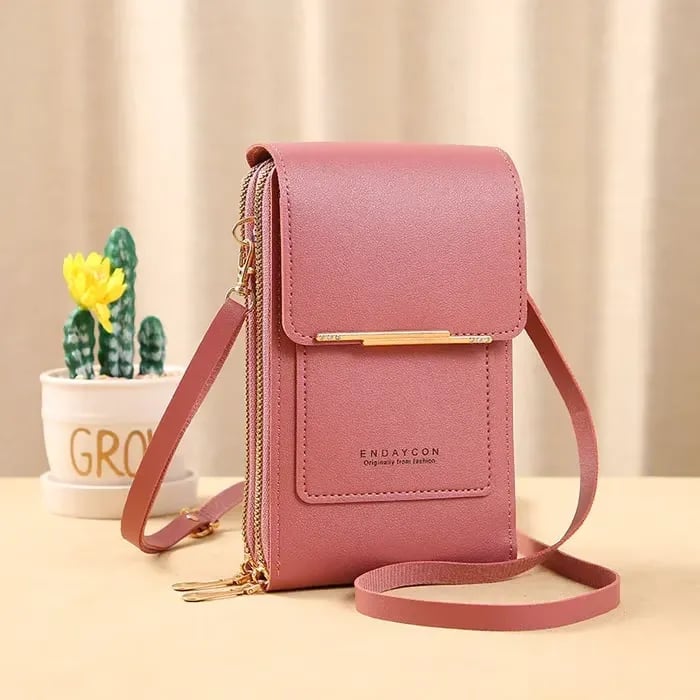 ⏳Only $19.99 Last Day Promotion - ✨RFID Anti-Theft Phone Crossbody – Touchscreen & Multi-Compartment Design📱
