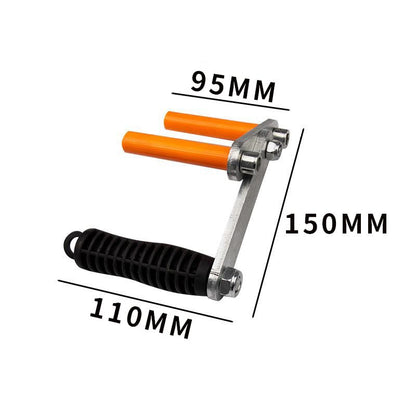 Lifting Clamp,Multi-Material Grip for Glass,Stone,Wood & Aluminum Doors/Windows - Heavy-Duty Hand Tool with Non-Slip Pads Hardware
