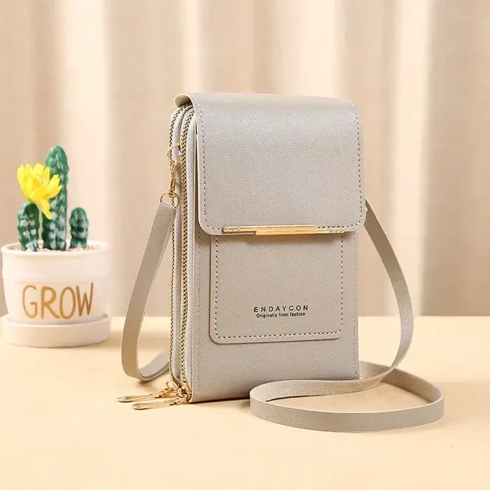 ⏳Only $19.99 Last Day Promotion - ✨RFID Anti-Theft Phone Crossbody – Touchscreen & Multi-Compartment Design📱