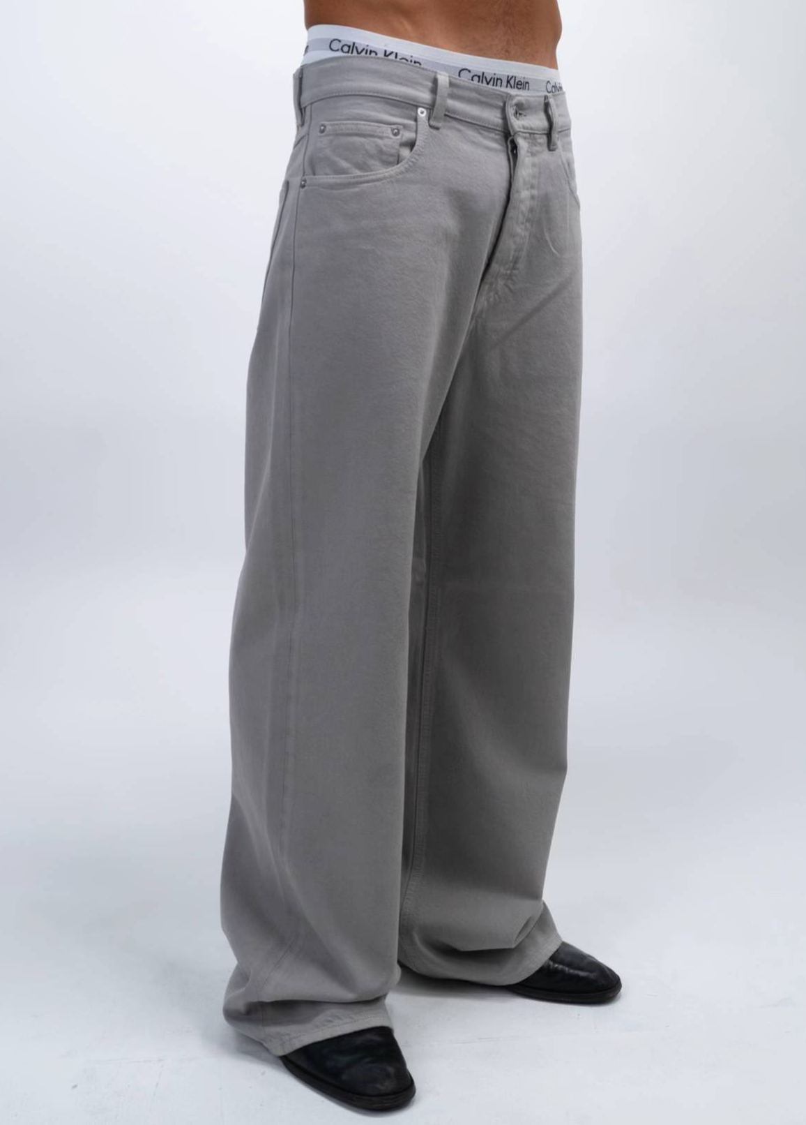 13OZ WIDE LEG RAW DENIM