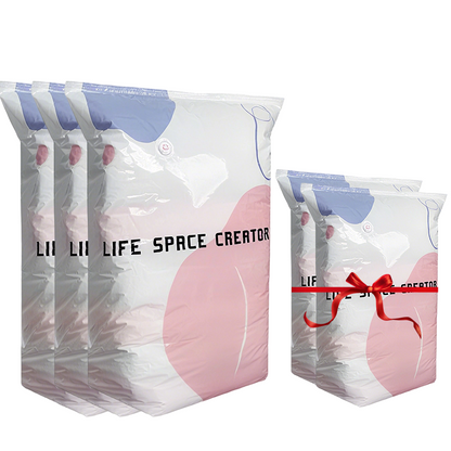 🧳Buy 1 Get 1 Free No‑Pump Vacuum Storage Bags – Press & seal, no pump needed. Saves 80% space, keeps clothes dry & dust‑free. Perfect for bulky bedding & off‑season gear. 🛏️🗄️