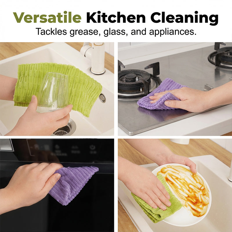 🏆LAST DAY SALE 50% OFF🔥Multipurpose Reusable Tear-Off Cleaning Cloth Roll