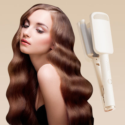 💇 LIMITED‑TIME 50% OFF! 🔥 Wavy Curling Iron – Salon shine & heat protection 🌸